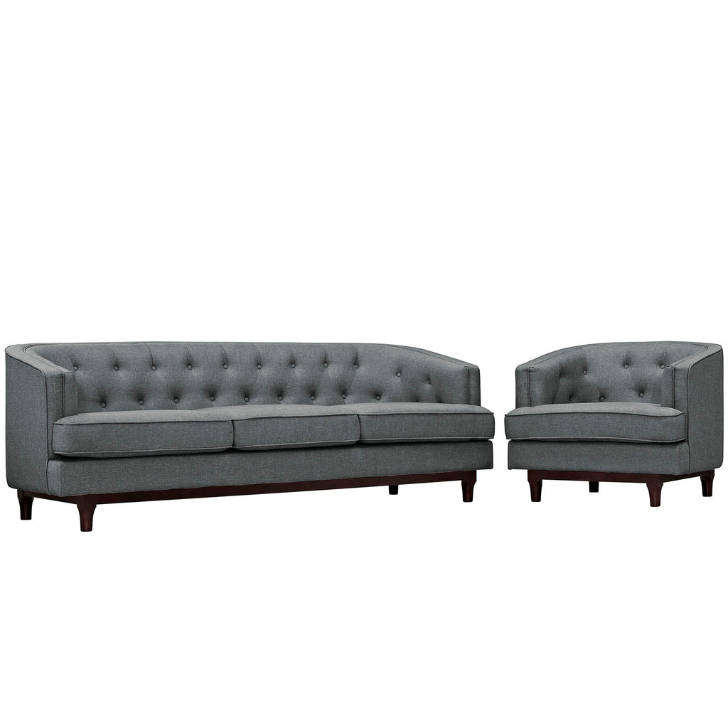 Coast Living Room Set Set of 2 by Modway