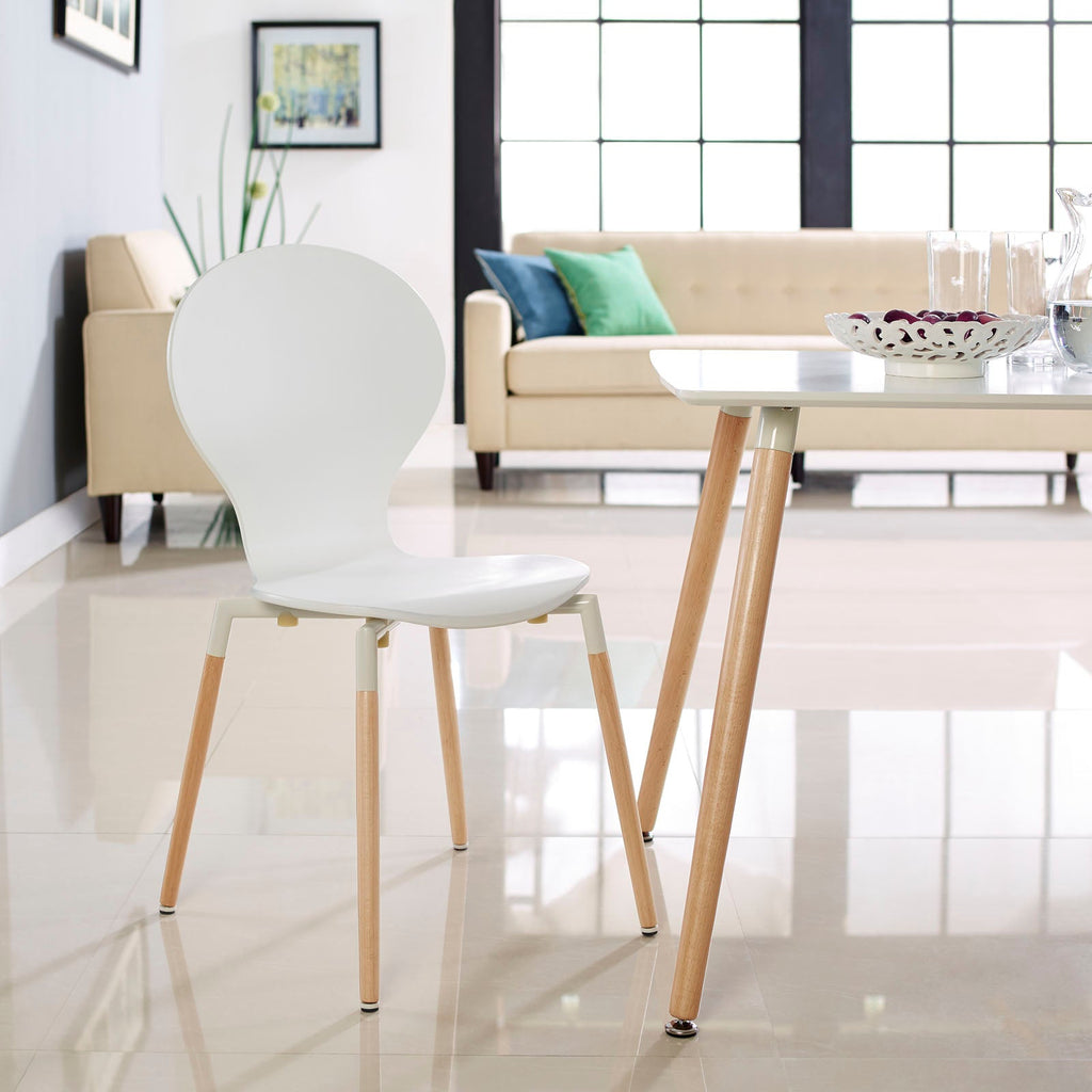 Path Dining Wood Side Chair by Modway