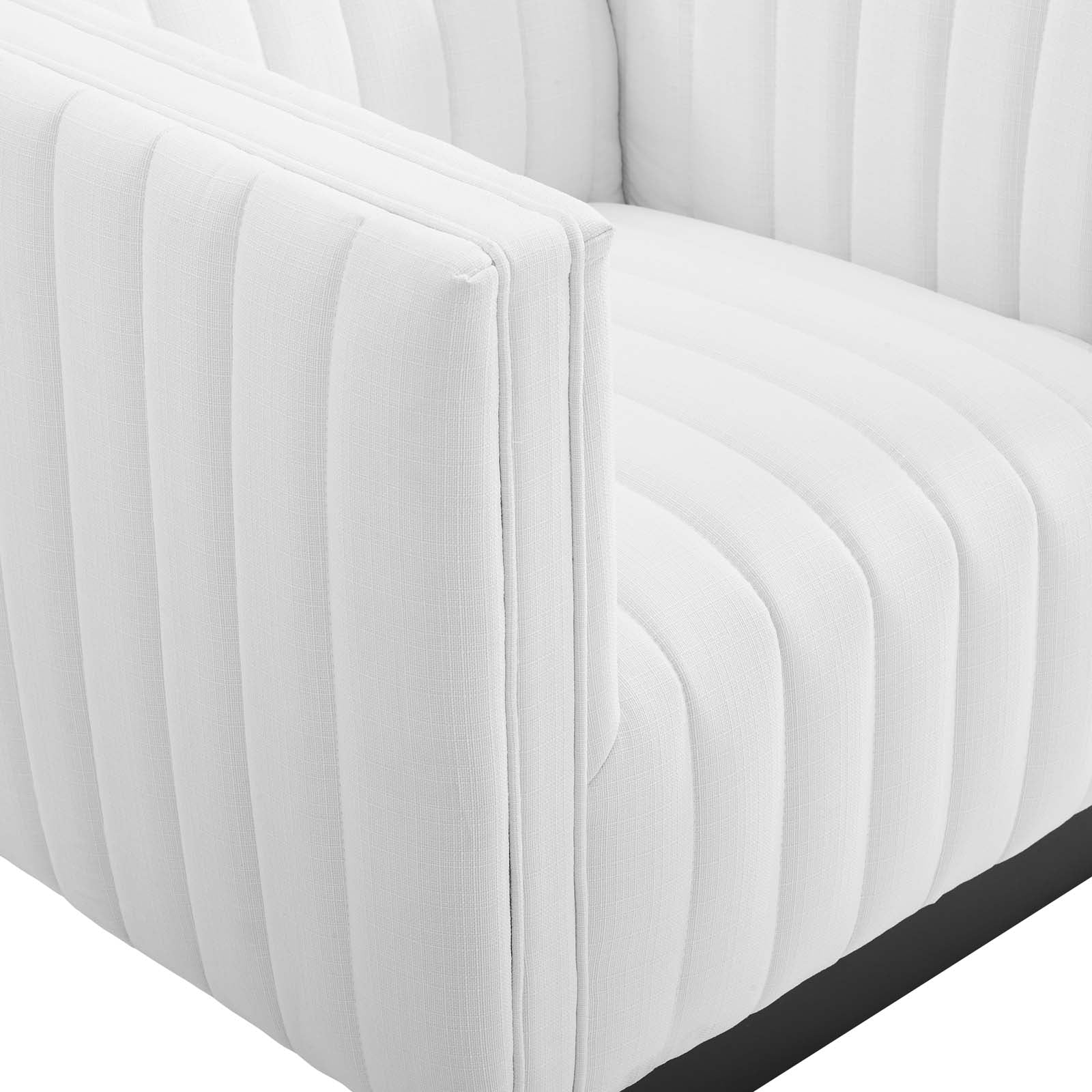 Conjure Upholstered Fabric Tufted Armchair Set of 2 by Modway