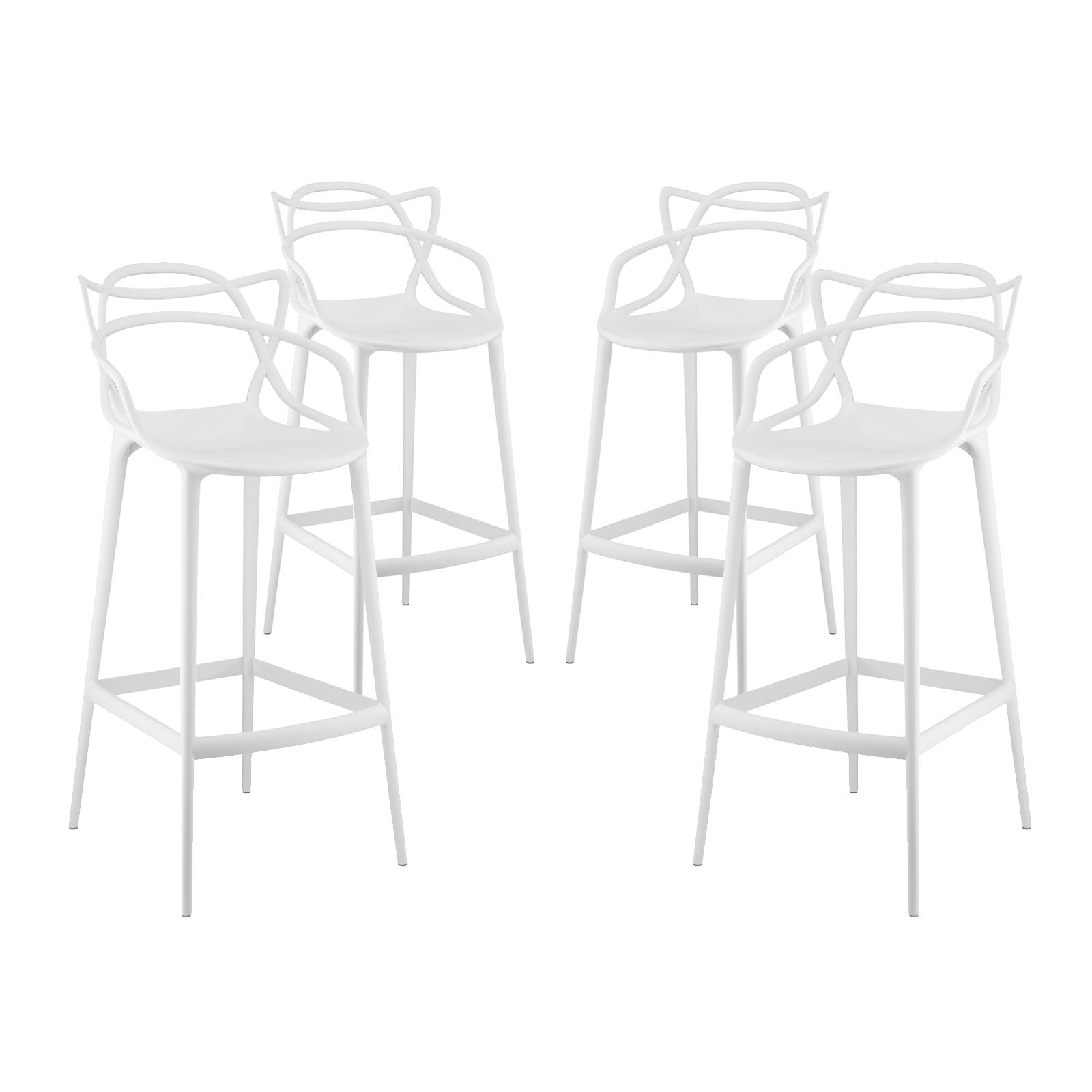 Entangled Bar Stool Set of 4 by Modway