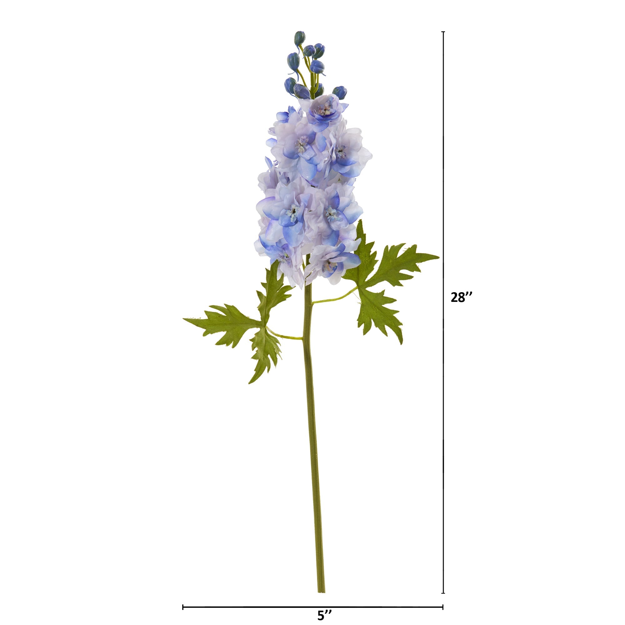 28" Delphinium Artificial Flower (Set of 4)
