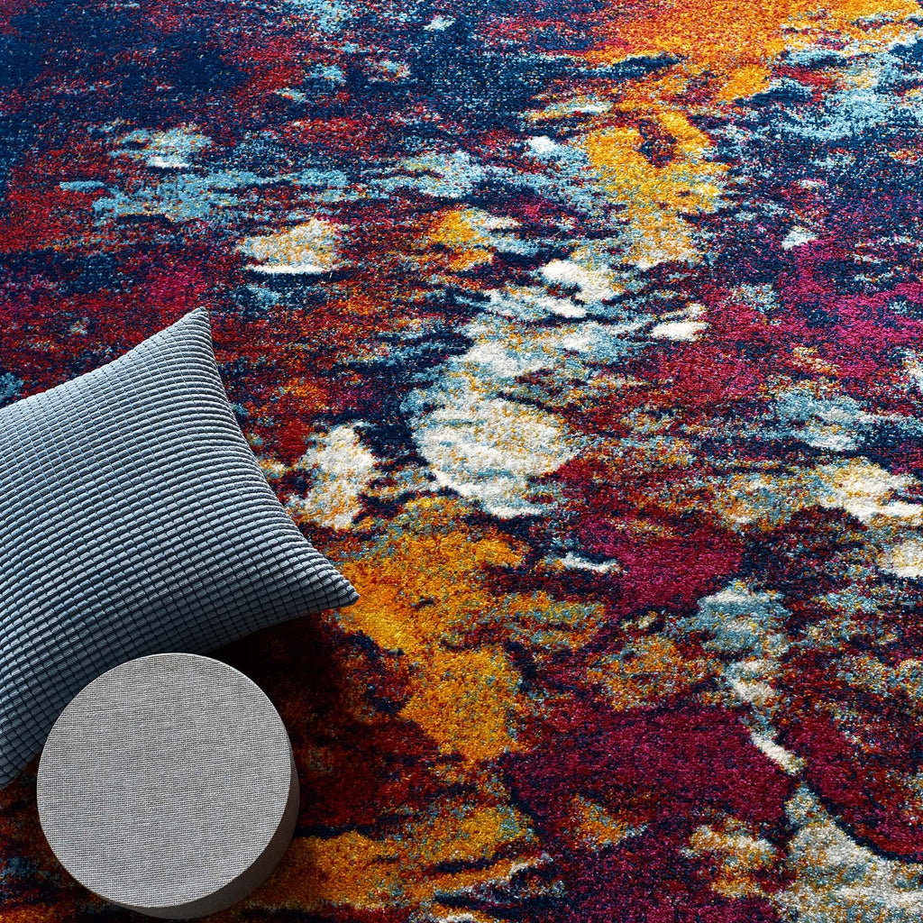 Entourage Foliage Contemporary Modern Abstract 5x8 Area Rug by Modway