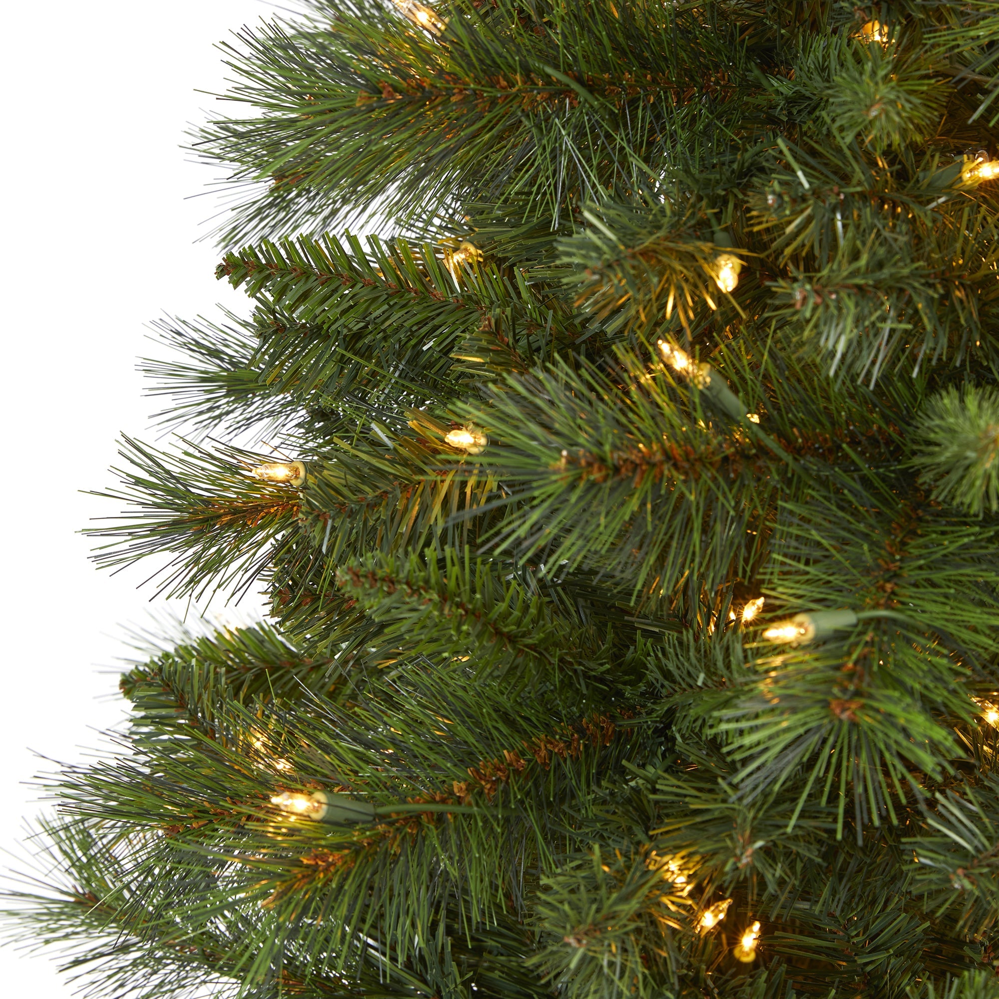 7.5' Slim West Virginia Mountain Pine Artificial Christmas Tree