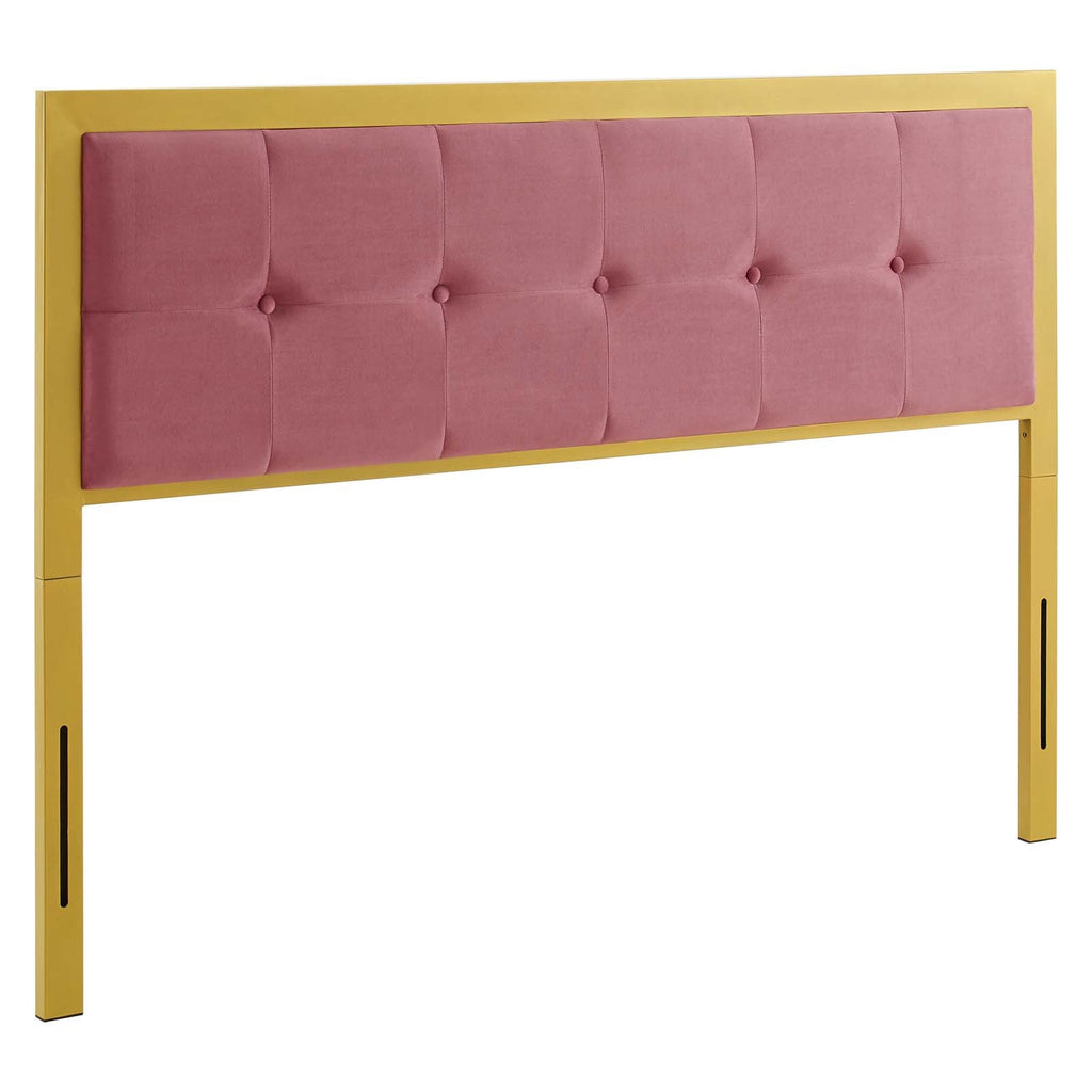 Teagan Tufted Performance Velvet King Headboard by Modway