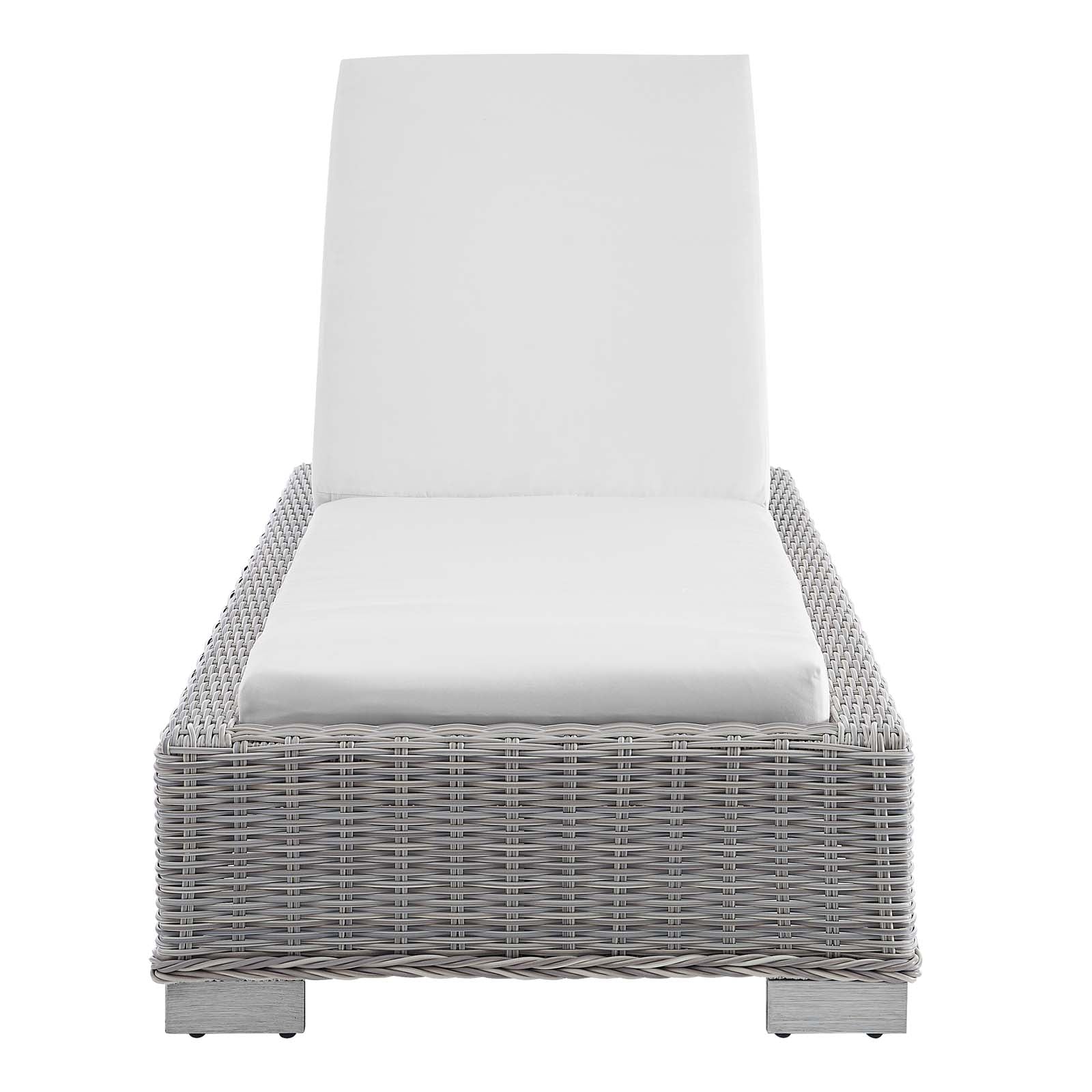 Conway Sunbrella¨ Outdoor Patio Wicker Rattan Chaise Lounge by Modway