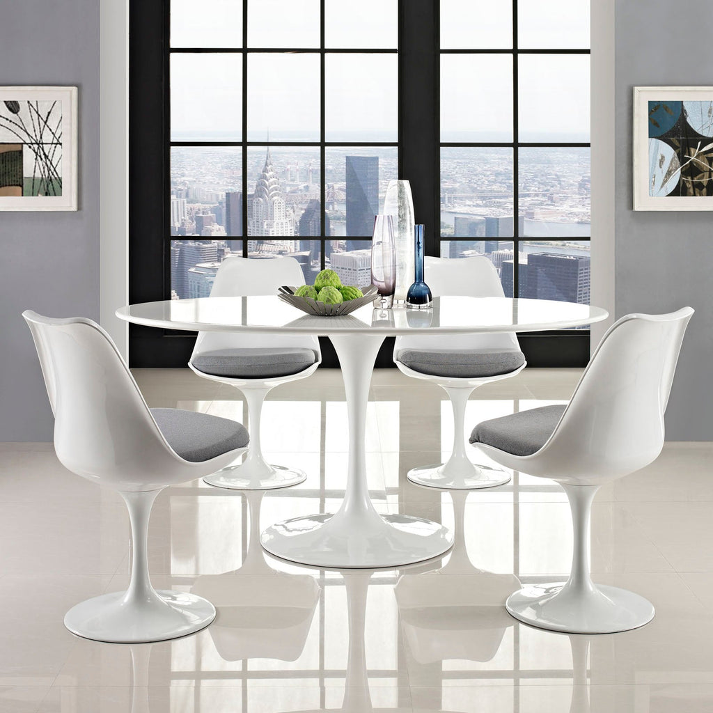 Lippa 60" Oval Wood Dining Table by Modway