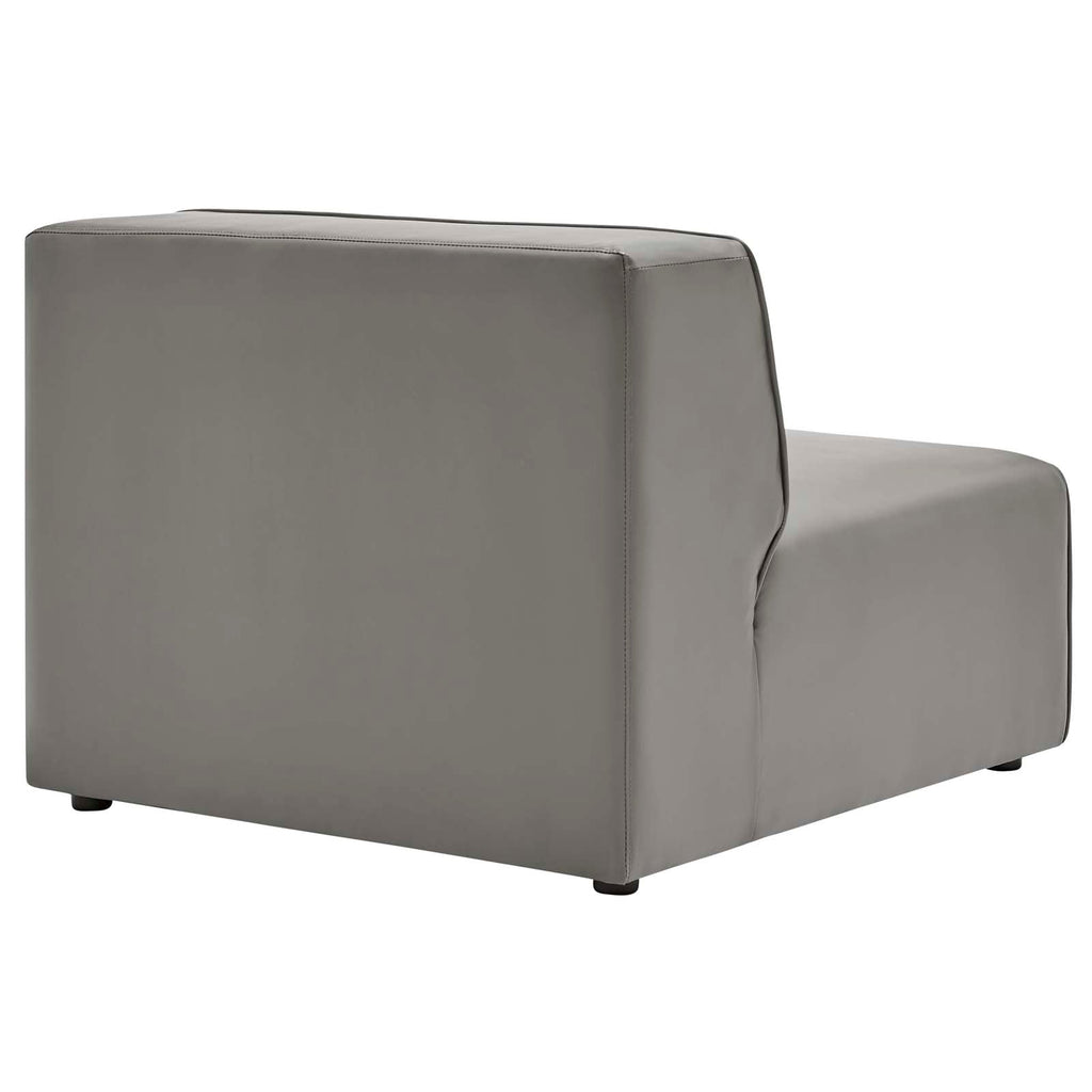 Mingle Vegan Leather Armless Chair by Modway