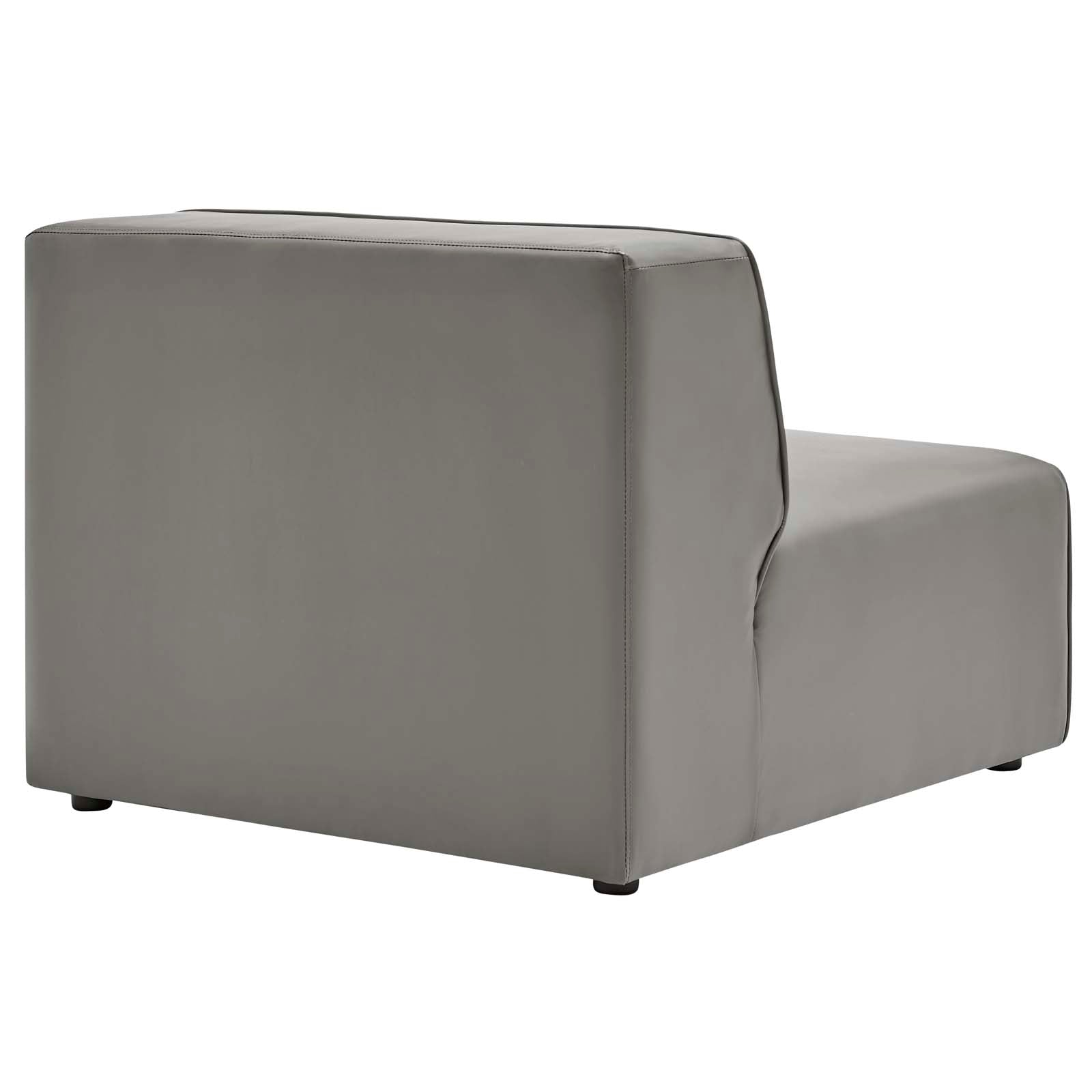 Mingle Vegan Leather Armless Chair by Modway