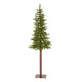 6' Alaskan Alpine Artificial Christmas Tree with 100 Clear Microdot