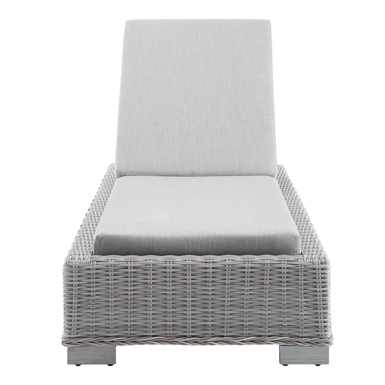 Conway Sunbrella¨ Outdoor Patio Wicker Rattan Chaise Lounge by Modway