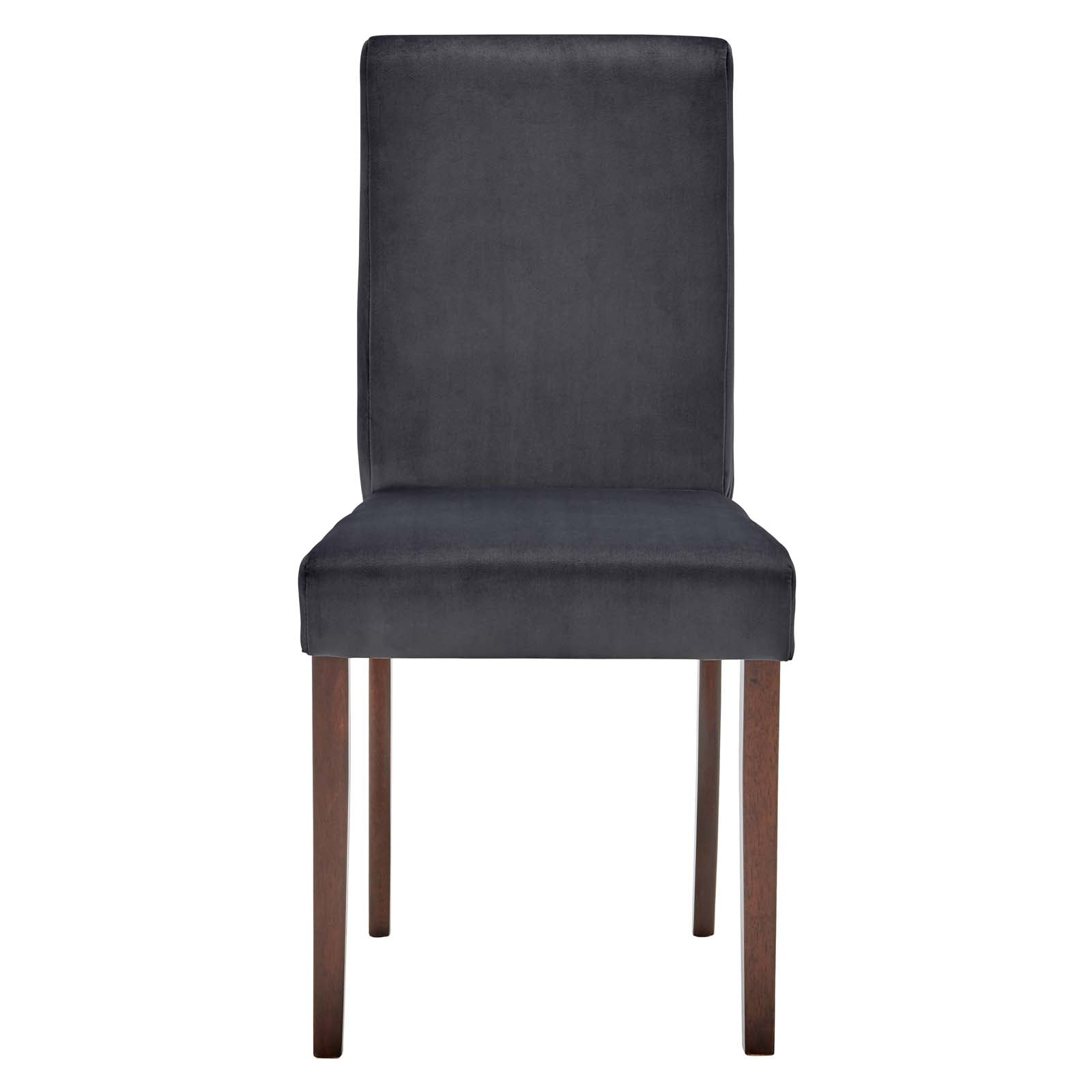 Prosper Upholstered Velvet Dining Side Chair Set of 2 by Modway