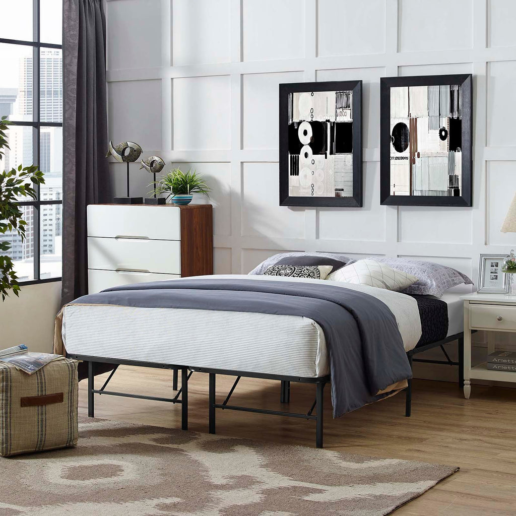 Horizon Stainless Steel Queen Bed Frame by Modway