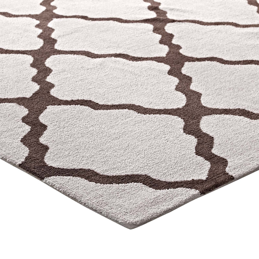 Marja Moroccan Trellis 8x10 Area Rug by Modway