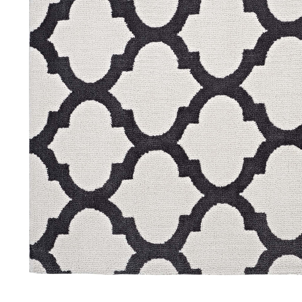 Lida Moroccan Trellis 8x10 Area Rug by Modway