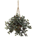 Wandering Jew Hanging Basket 6854 By Nearly Natural