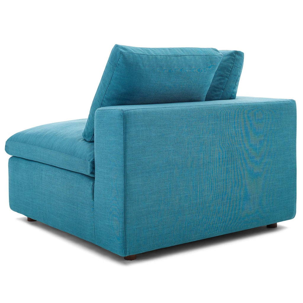 Commix 5-Piece Down Filled Overstuffed Armless Sectional Sofa by Modway