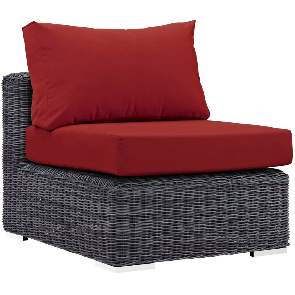 Summon 10 Piece Outdoor Patio Sunbrella¨ Sectional Set by Modway