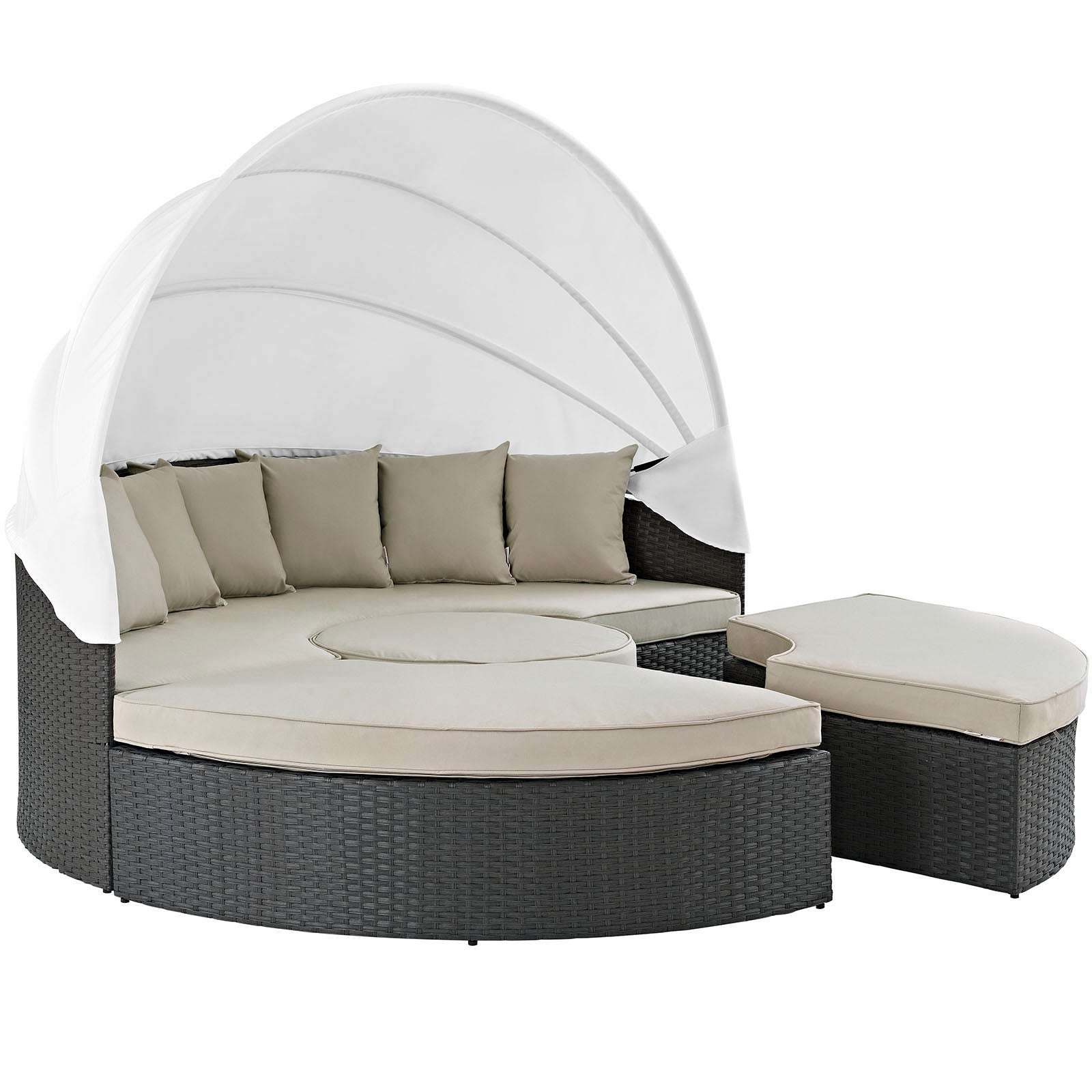 Sojourn Outdoor Patio Sunbrella¨ Daybed by Modway