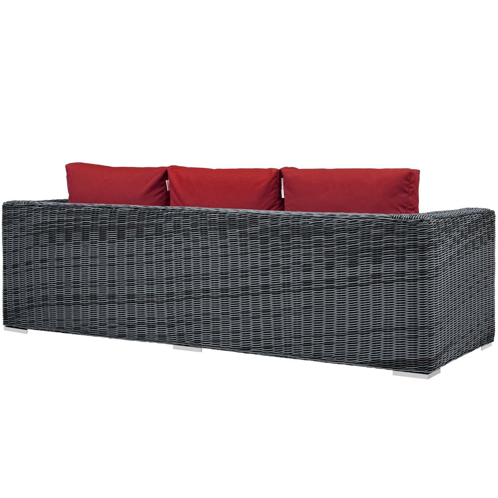 Summon Outdoor Patio Sunbrella¨ Sofa by Modway