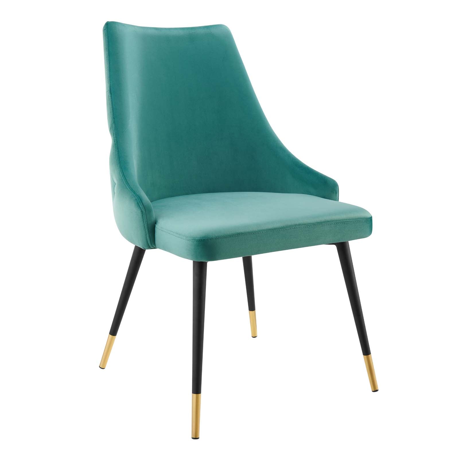 Adorn Performance Velvet Dining Side Chair Set of 2 by Modway