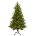 5' Wisconsin Fir Artificial Christmas Tree with 250 Warm White LED Lights