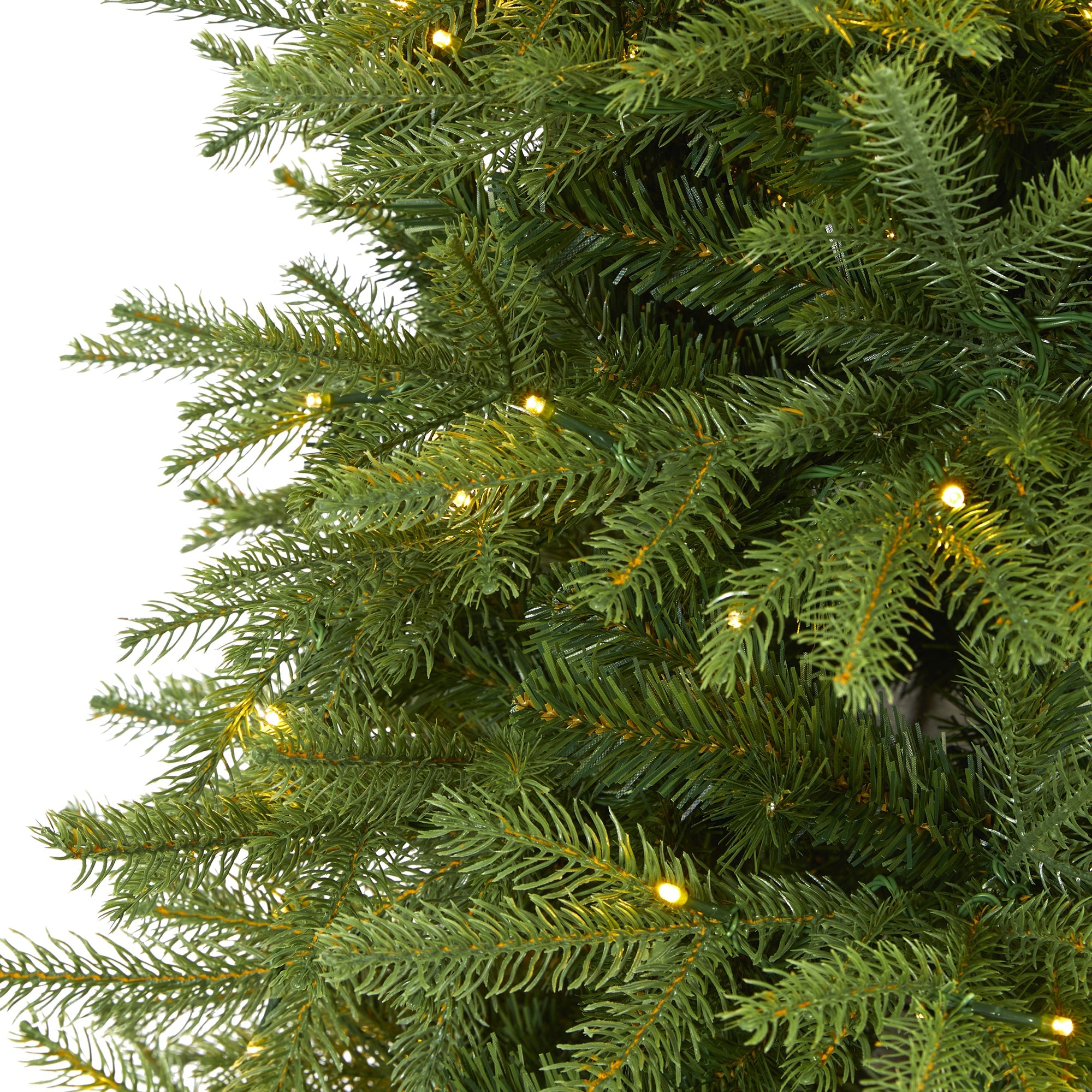 6' Vancouver Fir 'Natural Look' Artificial Christmas Tree w/ 350 Clear LED Light