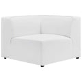 Mingle Vegan Leather Corner Chair by Modway