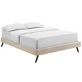 Loryn Fabric Full Bed Frame with Round Splayed Legs by Modway