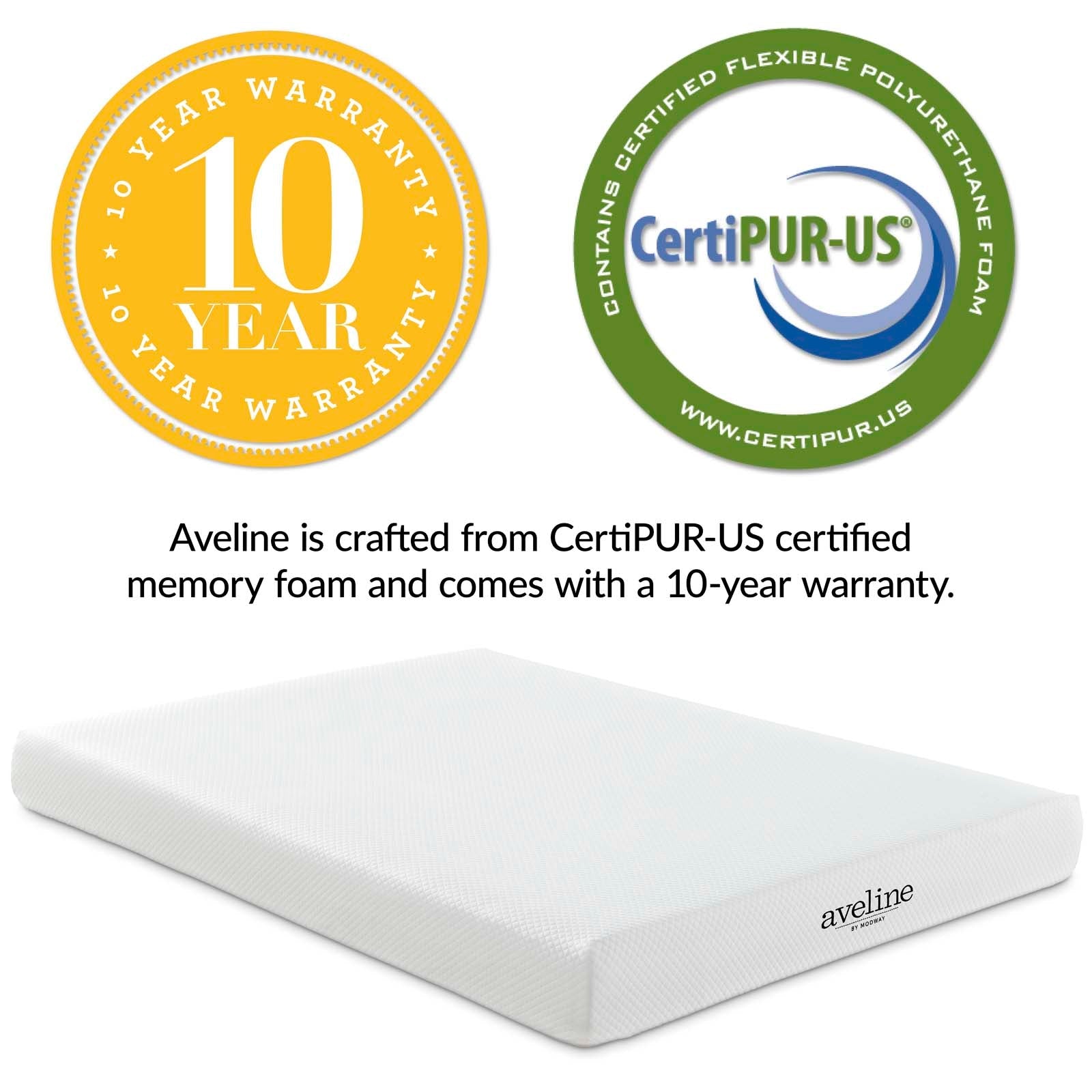 Aveline 8" King Mattress by Modway