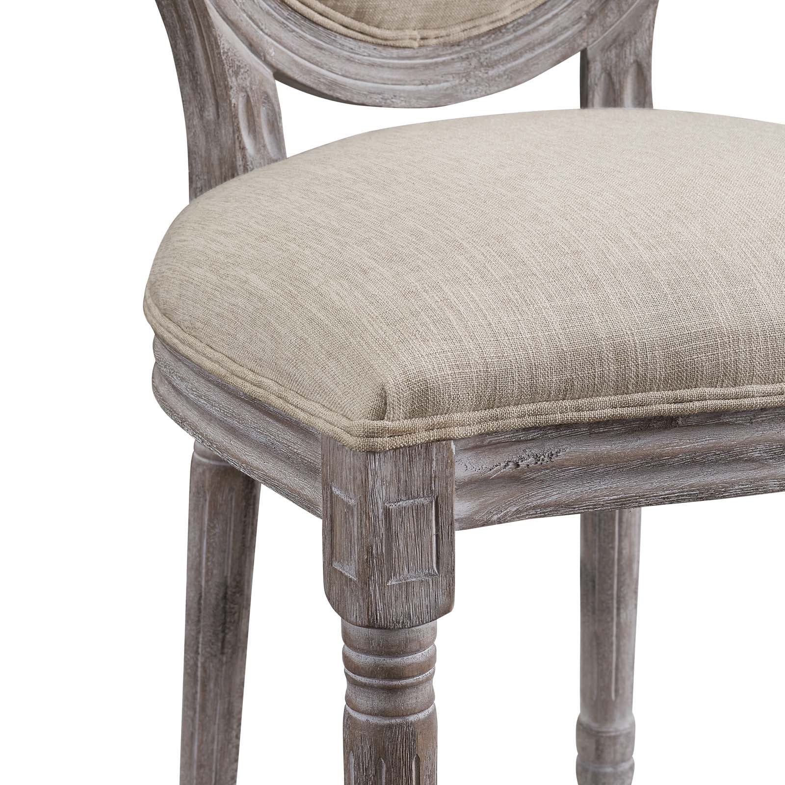 Emanate Upholstered Fabric Dining Side Chair Set of 4 by Modway
