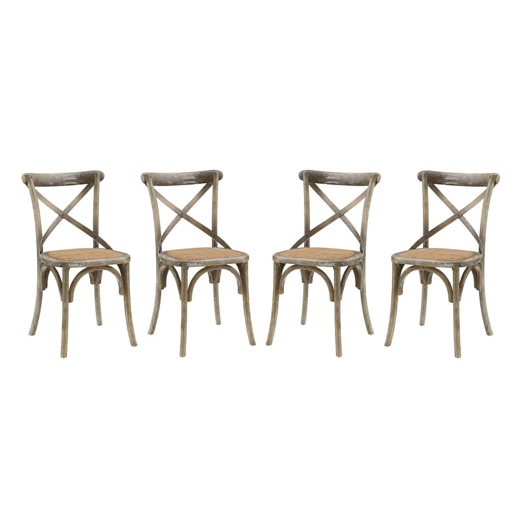 Gear Dining Side Chair Set of 4 by Modway