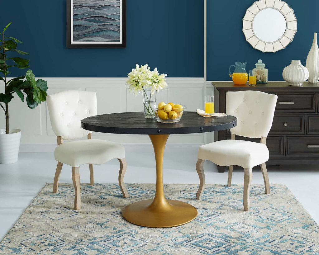 Drive 47" Oval Wood Top Dining Table by Modway