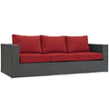 Sojourn Outdoor Patio Sunbrella¨ Sofa by Modway