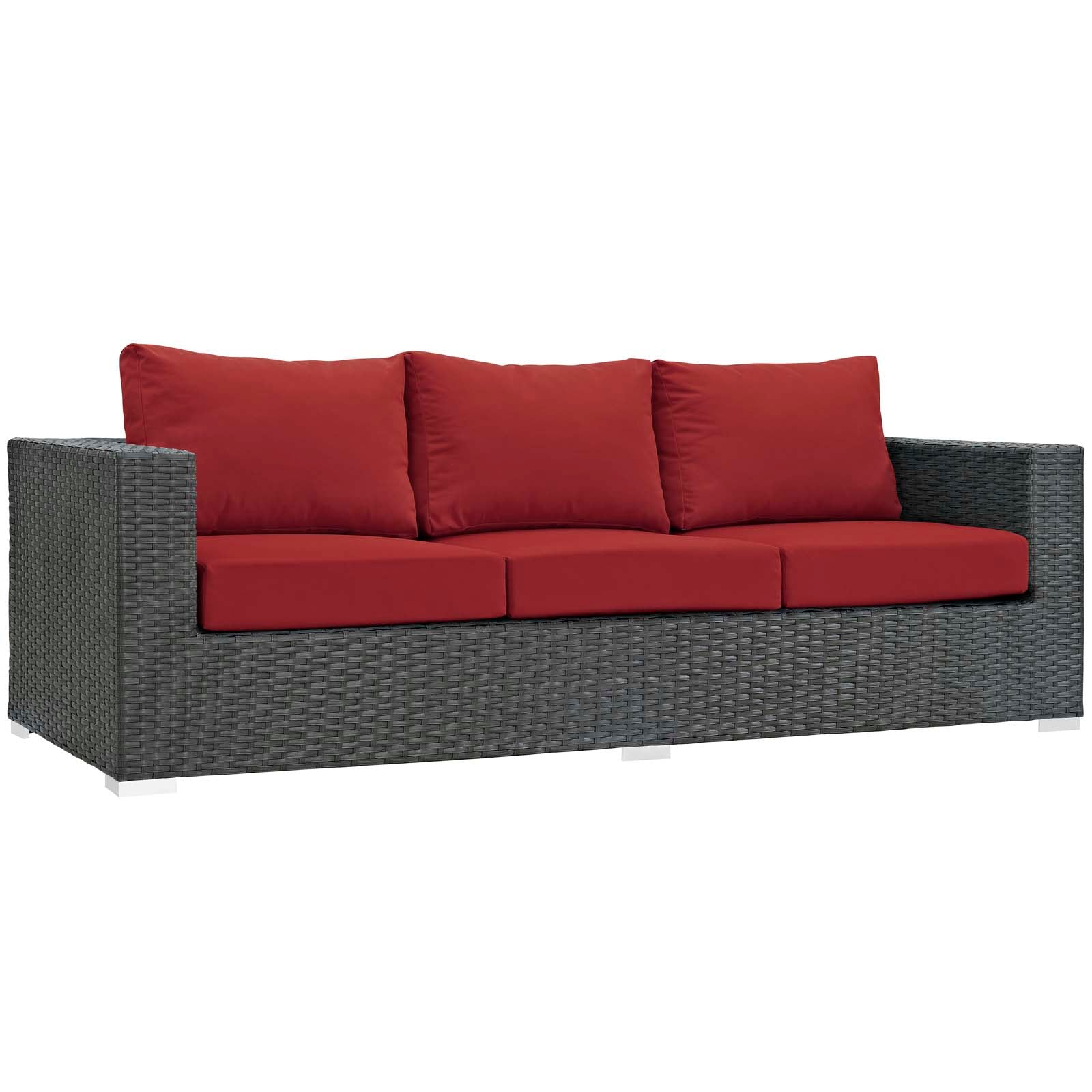 Sojourn Outdoor Patio Sunbrella¨ Sofa by Modway