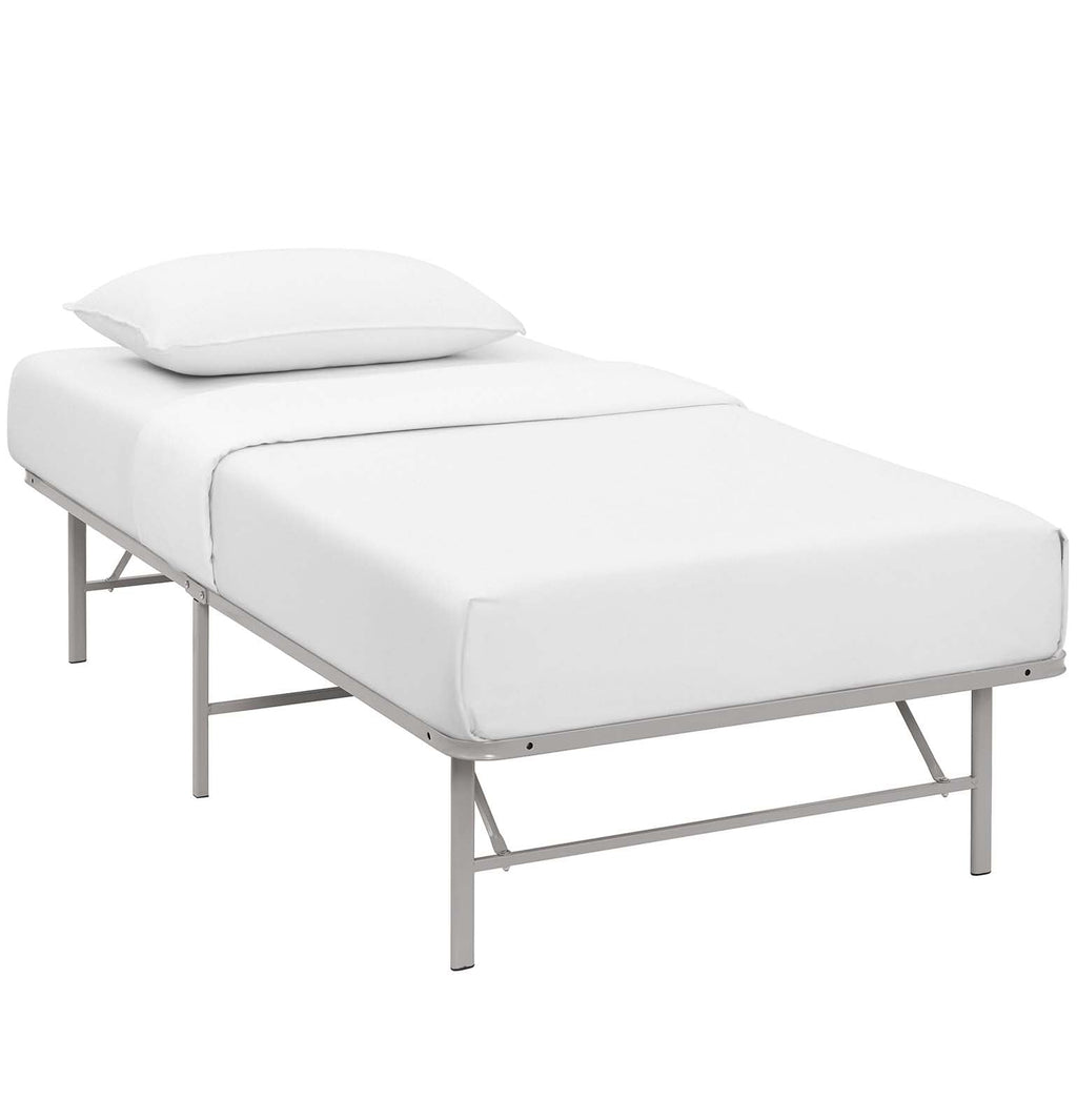 Horizon Stainless Steel Twin Bed Frame by Modway