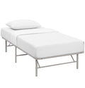 Horizon Stainless Steel Twin Bed Frame by Modway