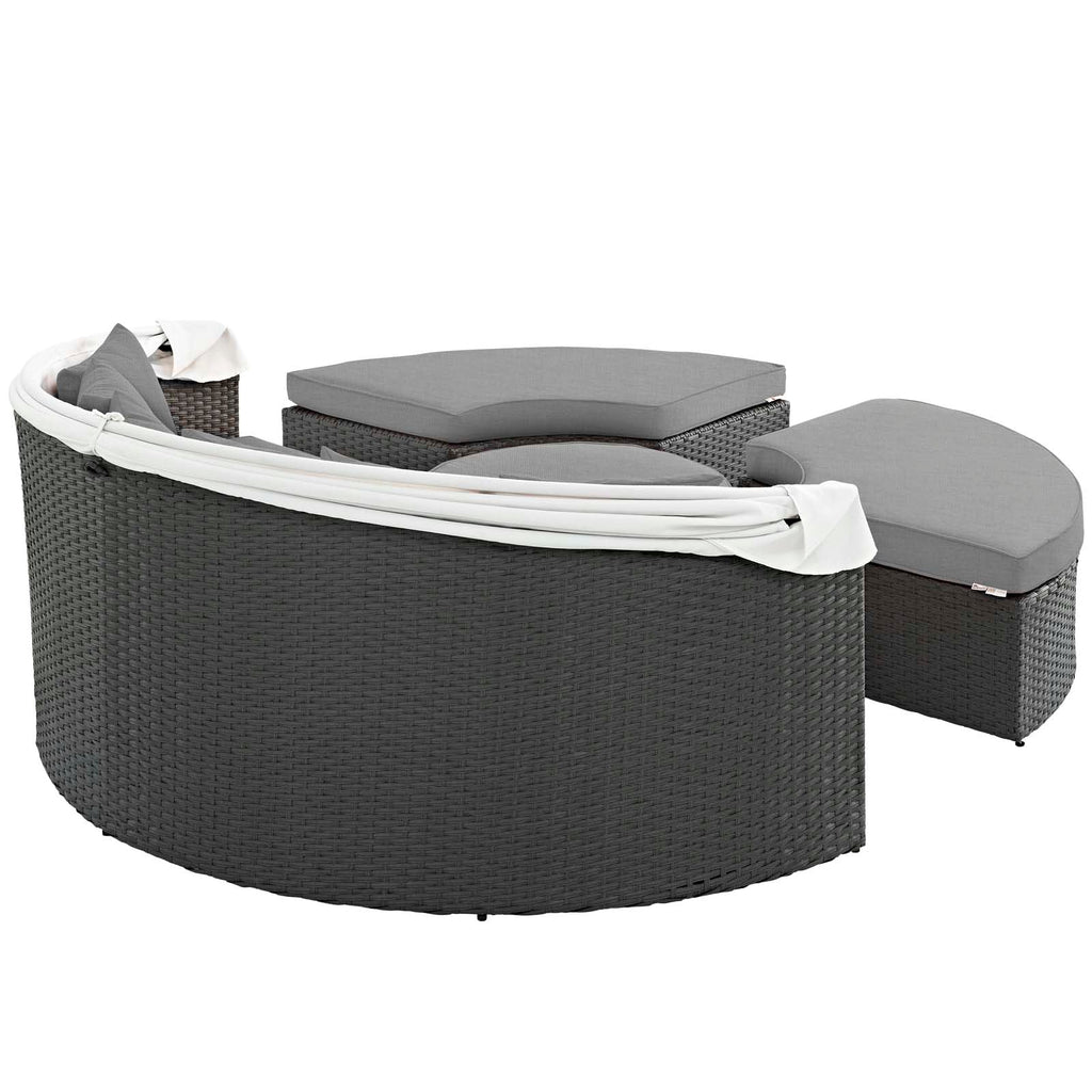 Sojourn Outdoor Patio Sunbrella¨ Daybed by Modway