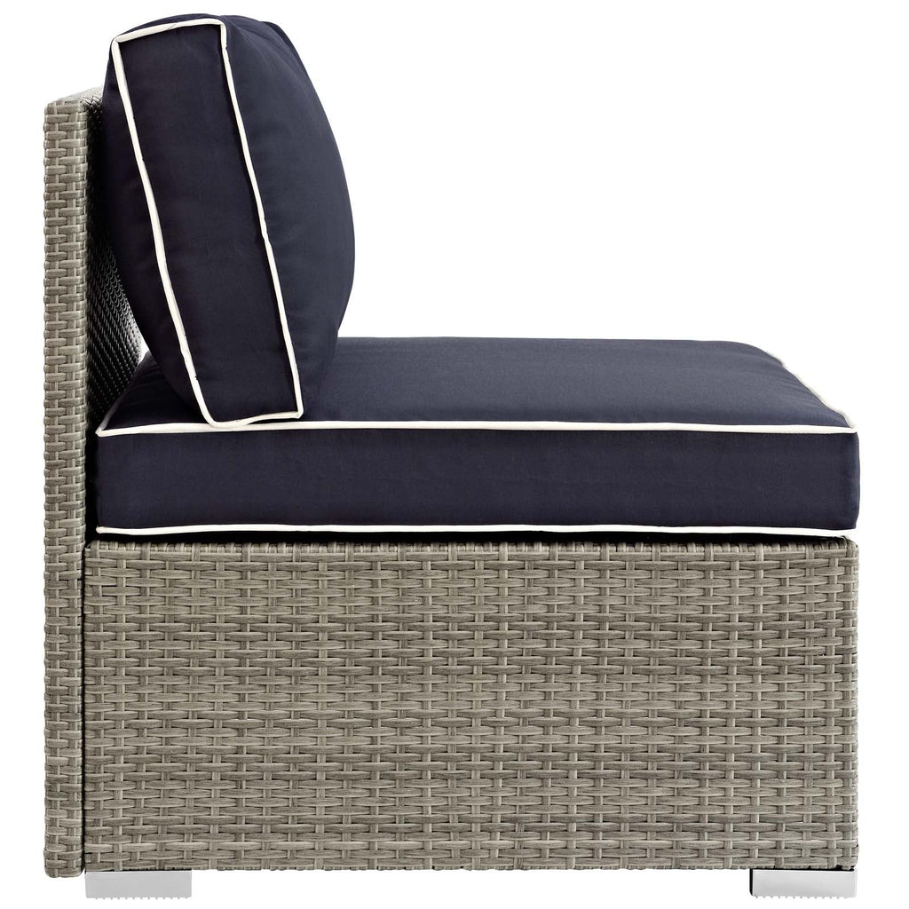 Repose Outdoor Patio Armless Chair by Modway
