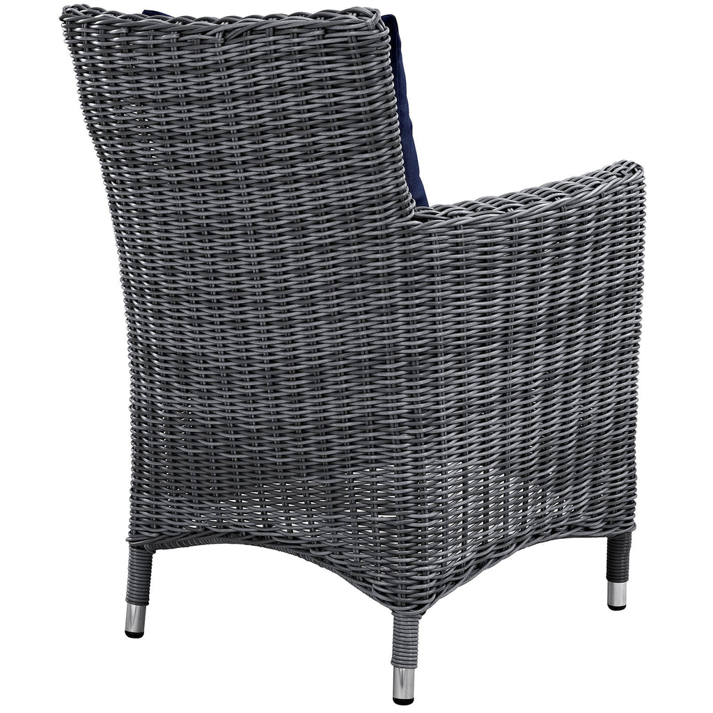 Summon 4 Piece Outdoor Patio Sunbrella¨ Dining Set by Modway