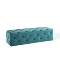 Amour 60" Tufted Button Entryway Performance Velvet Bench by Modway