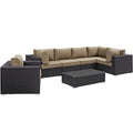 Convene 7 Piece Outdoor Patio Sectional Set by Modway