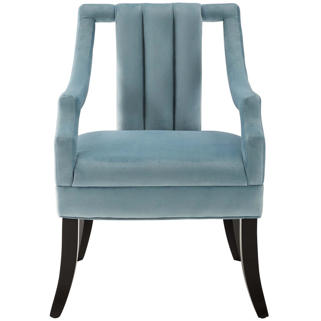 Harken Performance Velvet Accent Chair by Modway