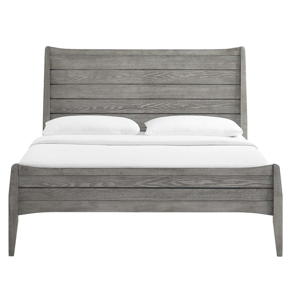 Georgia Wood King Platform Bed by Modway
