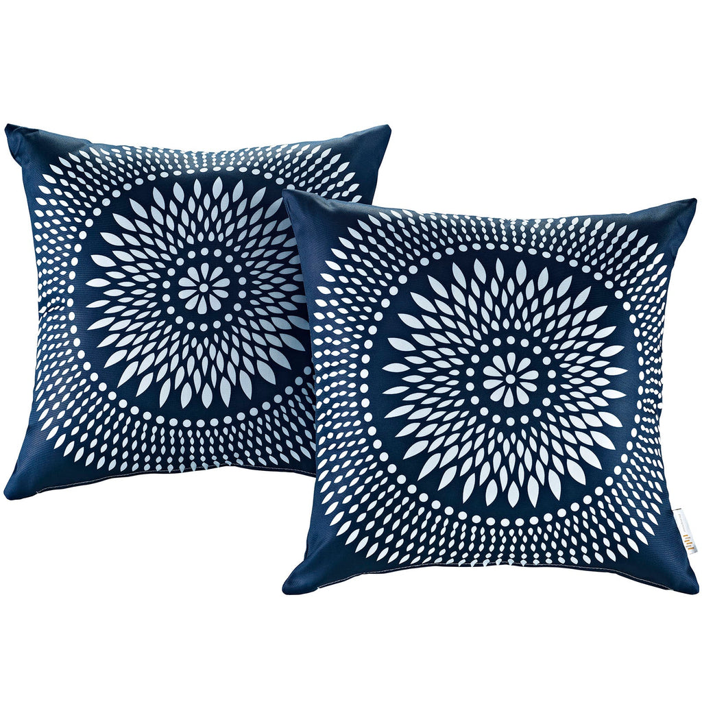 Modway 2 Piece Outdoor Patio Pillow Set by Modway