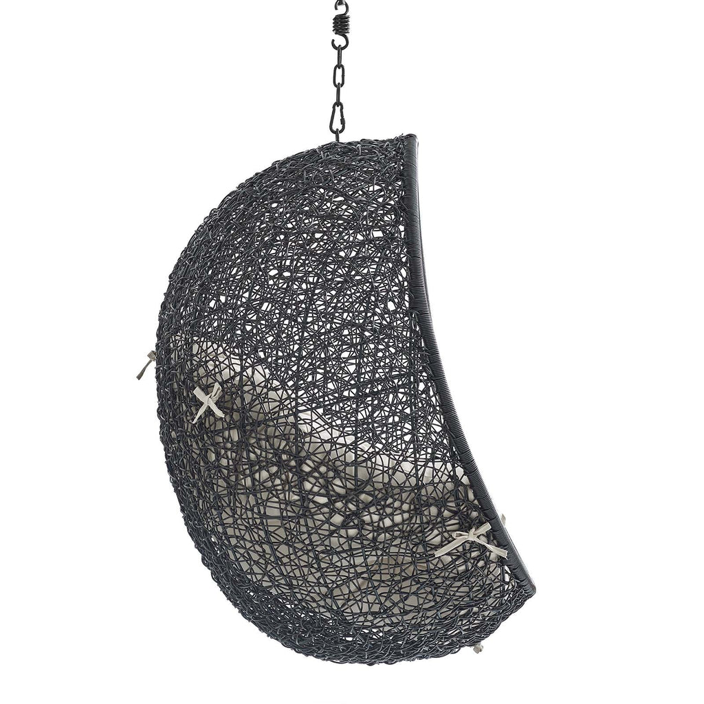 Encase Sunbrella¨ Fabric Swing Outdoor Patio Lounge Chair Without Stand by Modway