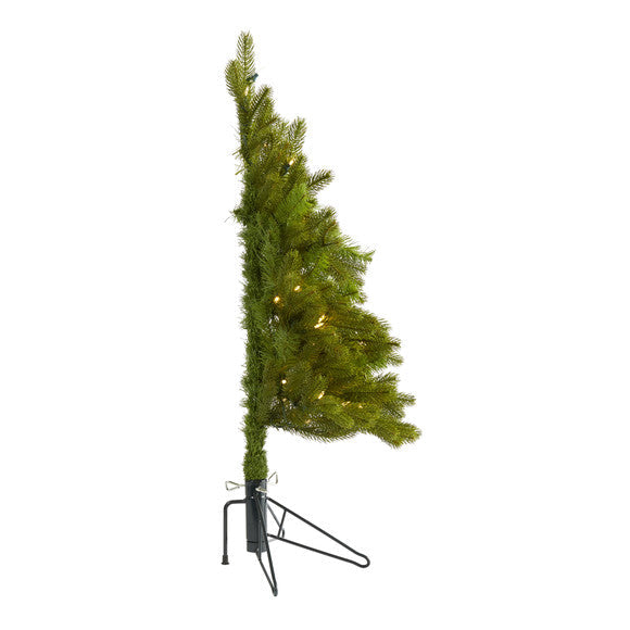 3' Cambridge Spruce Flat Back Artificial Christmas Tree
