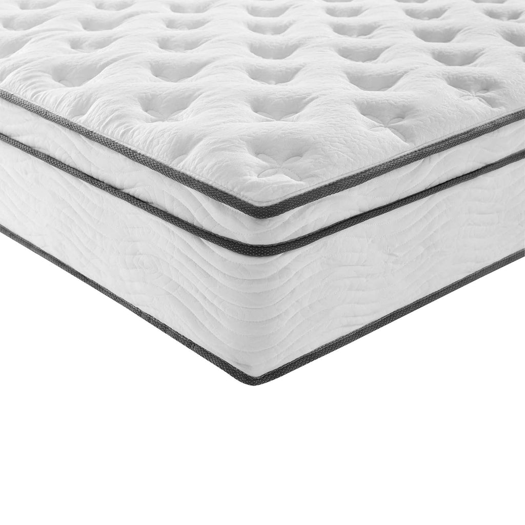 Jenna 14" Innerspring and Foam California King Mattress by Modway
