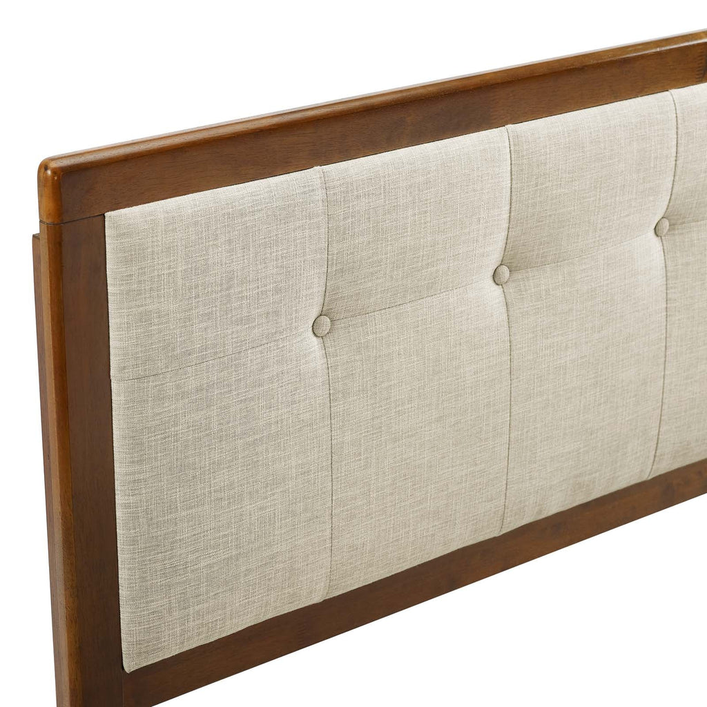 Draper Tufted Fabric and Wood Queen Headboard by Modway