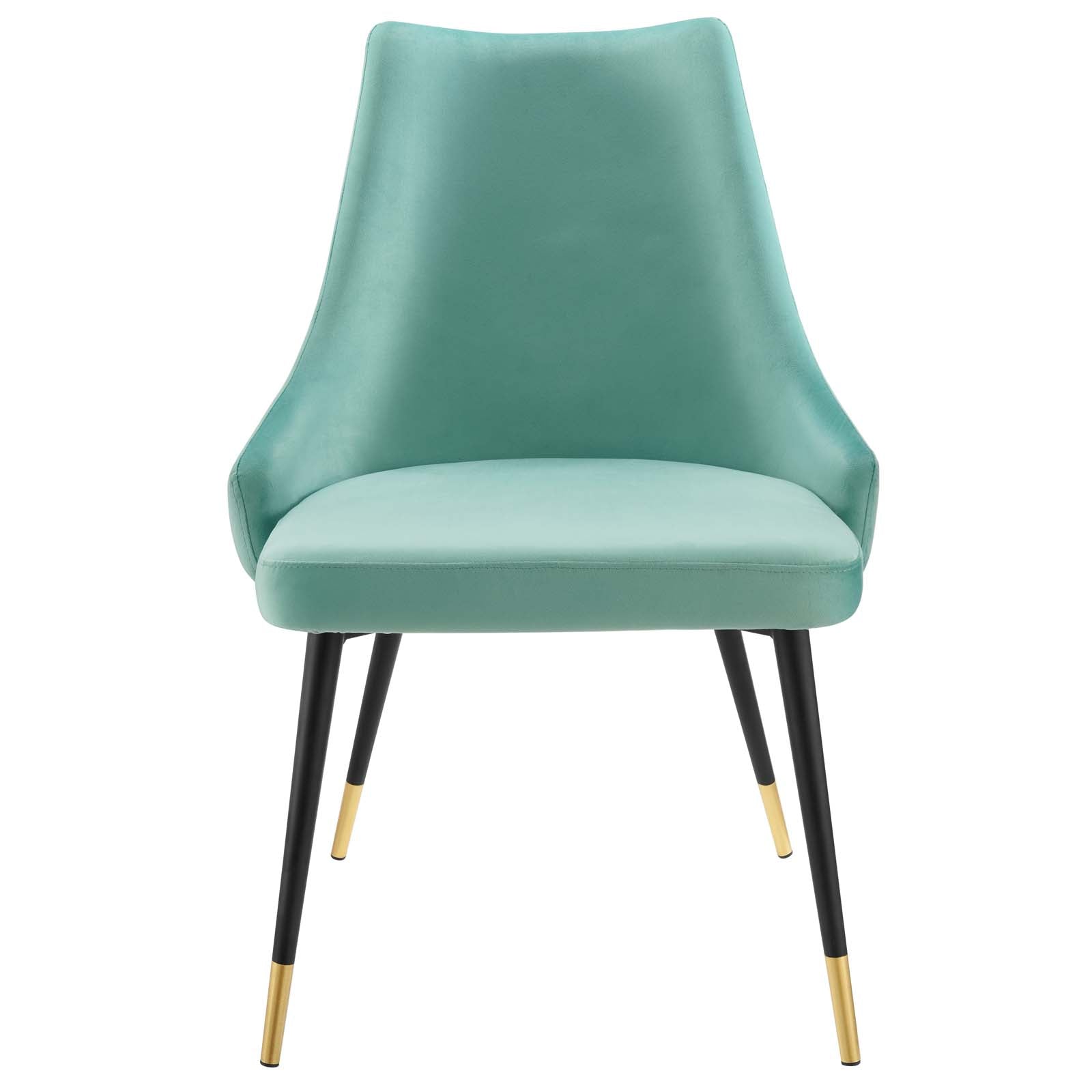 Adorn Performance Velvet Dining Side Chair Set of 2 by Modway