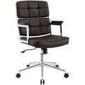 Portray Highback Upholstered Vinyl Office Chair by Modway